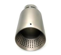 1PCS Ugello Singolo Tubo Marmitta Per VW GTI MK7 Per Golf 7 304 Opaco In Acciaio Inox Auto Universale Di Scarico Punta Tubo Di Scappamento(ID 73mm-OD 114mm)