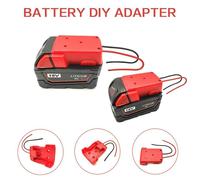 1PCS USB Caricatore Batteria Adattatore Luce LED 18V Potenza Fonte for