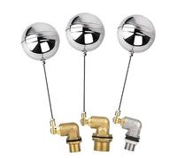 1pcs,Valvola a galleggiante DN15 DN20 DN25 in ottone/acciaio inossidabile, valvola di controllo a sfera galleggiante ad apertura rapida, nucleo in ceramica for torre idrica/cisterna(201ss Type,DN25)