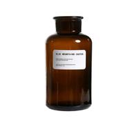 1PCS vaso di vetro ambra grigia vuoto con vaso della farmacista con corda creativa progettata per la decorazione della casa UN abito da sposa ( 500ML/17oz )
