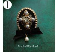 1pcs Vintage Distintivo Spilla Barocco Papillon Cappotto Maglione Pin Accessorio