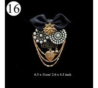 1pcs Vintage Distintivo Spilla Barocco Papillon Cappotto Maglione Pin Accessorio