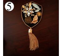 1pcs Vintage Distintivo Spilla Barocco Papillon Cappotto Maglione Pin Accessorio