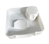 1pcs Washing Machine Drainage Tray Drain Funnel Drip Tray for Cleaning Lint Filters Water Catch Tray Stops Floor Spills Per Lavanderia