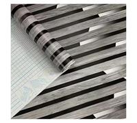 1pcs Wood Grating Stripe Self-Adhesive Wallpaper Per Cucina