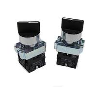 1Pcs XB2-BD25 1NO/1NC 2NO 2/3 Posizione Selettore autobloccante momentaneo con ripristino automatico Selettore rotativo (Colore : XB2-BD73)(XB2-BD73)