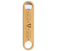 1Pezzi Apribottiglie in legno personalizzato, regalo per il testimone di nozze, regalo inciso per il padre, il nonno, il barista, motivi e testo personalizzati.Lame da bar.