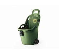 1PEZZO CARRIOLA MULTIUSO HELPY CART cm. 59,5x53X88,5 h col. verde bruno