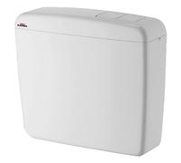 1PEZZO CASSETTA DI SCARICO WC ESTERNA 'SUPER KARIBA DUO' cm 44 x 41,5 x 13,5