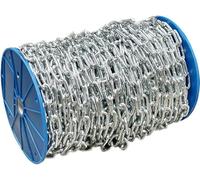 1PEZZO CATENA GENOVESE ZINCATA IN BOBINA n¦ 21 (mt. 50)