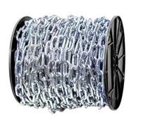 1PEZZO CATENA GENOVESE ZINCATA IN ROTOLI - n?26 maglia ? mm.7,5 in rotoli da mt.25