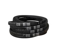 1Pezzo Classico Avvolto Cinghia Trapezoidale Per Tosaerba Trattore Parti Di Azionamento 13mm 1/2 ''Per A132 A133 A134 A135 A136 A137 A138 Cinghie Trapezoidale(A135)