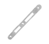 1PEZZO CONTROPIASTRA B/TONDO mm.190x20 nichelata