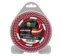 1PEZZO FILO PROFESSIONALE SILENZIATO 'STRATUS' tondo elicoidale mm 4,0 mt 9