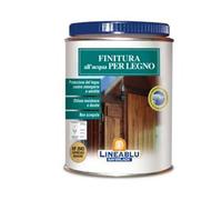 1PEZZO FINITURA ALL'ACQUA PER LEGNO - HF 2041 castagno/noce chiaro ml.750