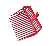 1PEZZO FORCA PER FIENO IN ABS - 16 denti - cm.31x42 - gr.500