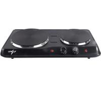 1PEZZO FORNELLO ELETTRICO 2 PIASTRE 2500W - 1000+1500W - piastre ghisa ? mm.155 e 185
