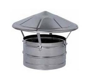 1PEZZO FUMAIOLO FISSO CINESINO Tondo (attacco maschio) Ï cm. 12