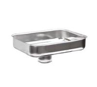 1PEZZO IMBUTO PIATTO IN ACCIAIO INOX PER TRITACARNE ELETTRICO