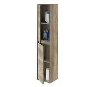 1PEZZO KIT COLONNA BAGNO DAKOTA 2ANTE CM 30X26X140H ROVERE NORDIK