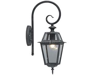 1PEZZO LANTERNA "MILANO" W.60 CON BRACCIO GRIGIO GHISA