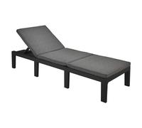 1PEZZO LETTINO IN POLIPROPILENE 'HAITI' antracite