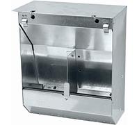 1PEZZO MANGIATOIA DOPPIA PER CONIGLI cm. 21,5x11x23,5 h