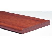 1PEZZO MENSOLA MURALE STONDATA Col. Ciliegio cm. 80x25x2,5