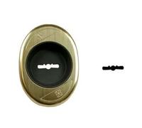 1PEZZO MOSTRINA ESTERNA CONCAVA IN OTTONE 95344OT1 - mm.65x90 (95344OT1C1)
