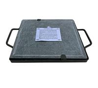 1PEZZO PIETRA OLLARE CON TELAIO NERO CM. 30X40