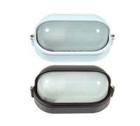1PEZZO PLAFONIERA A PALPEBRA IN ALLUMINIO PER ESTERNO - 60w IP54 mm.210x105x110h. nero