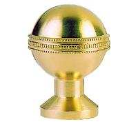 1PEZZO POMOLO IN OTTONE MA 8 mm 30