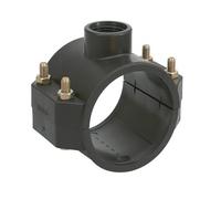 1PEZZO PRESA A STAFFA A 4 BULLONI mis. 63x1