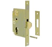 1PEZZO SERRATURA GANCIO AGB/B910 TROPICALIZZATO SENZA CILINDRO MM.60