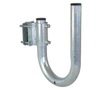 1PEZZO STAFFA DI FISSAGGIO PER PALO PARABOLA ømm 25>60