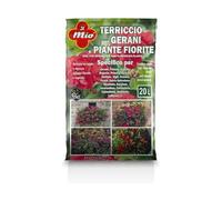 1PEZZO TERRICCIO PER GERANI E PIANTE FIORITE lt. 20