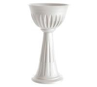 1PEZZO VASO PVC A COLONNA øcm 43 x h.74,5 lt.20 - grigio