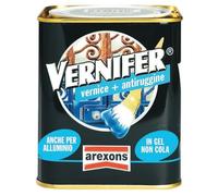 1PEZZO VERNICE E ANTIRUGGINE VERNIFER BRILLANTE MARRONE ML 750 COLORE 4873