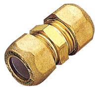 1PLICO PL RACCORDO IN OTTONE DIRITTO DOPPIO BICONO 10 Nextradeitalia