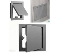 1porta di accesso in metallo da incasso for ispezione di soffitti in cartongesso rinel muro aperture di valvole idrauliche ed elettriche doccia(15x15cm/5.9x5.9in)