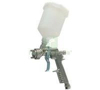 1PZ AEROGRAFO AC + SERBATOIO NYLON SUPERIORE ANI LT 0,5 UGELLO MM 1,5 ATTACCO D: