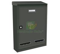 1PZ ALUBOX CASSETTA RIVISTE SIRIO GRIGIO GHISA: