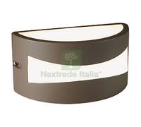 1PZ APPLIQUE LED 'TIBET' 10 W CM 22 X 12,1X 10,8 GRAFITE:
