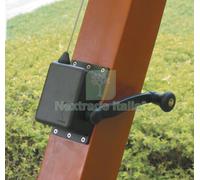 1PZ ARGANELLO X OMBRELLONE "MAXIMA" LEGNO E ALLUMINIO:
