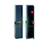 1PZ ARMADIO PORTAFUCILI 2 POSTI MM.250X210X1250 H: