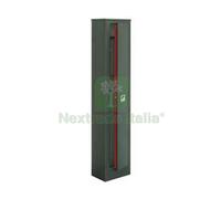 1PZ ARMADIO PORTAFUCILI 5 POSTI CON TESORETTO MM.308X208X1480H. PESO KG.36,6 (S: