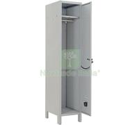 1PZ ARMADIO SPOGLIATOIO SMONTATO PROMETAL VERN GRIGIO POSTI 1 H.MM 1795 MM 360: