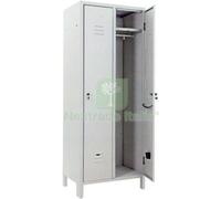 1PZ ARMADIO SPOGLIATOIO SMONTATO PROMETAL VERN GRIGIO POSTI 2 H.MM 1795 MM 680: