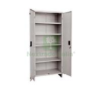 1PZ ARMADIO TUTTOPIANI IN METALLO A DUE ANTE ALTO SMONTATO CM.60X40X180H.:
