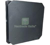 1PZ ASPIRATORE ELETTRICO LEVANTE LUX 323N NERO MC H 90 WATT 15 FORO MM 90: